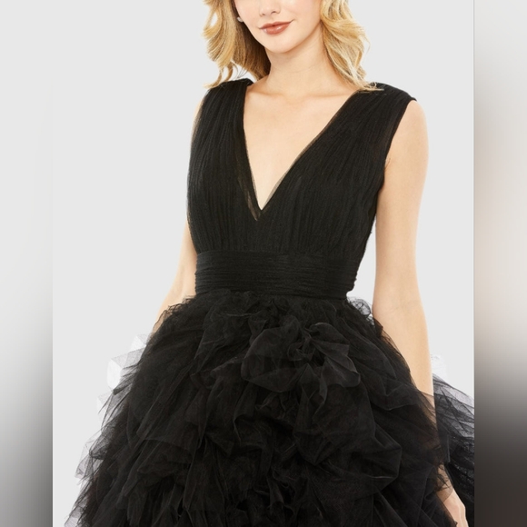 Mac Duggal Tulle Dress NWT Size 14 - Picture 4 of 9
